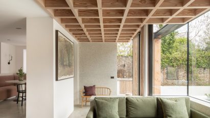 Interior of a London home extension by Will Gamble Architects
