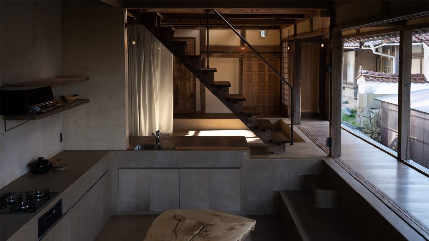 Renovated minimalist home in Misumi, Japan by Studio AMB