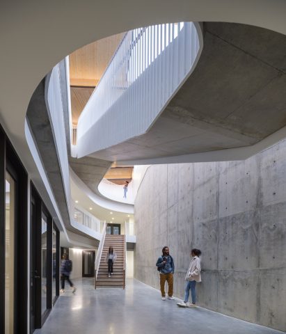 Three storey atrium