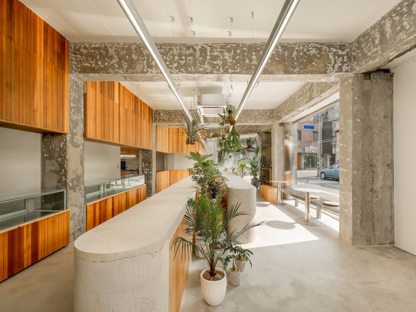 Sukchulmok renovate bakery and cafe in Seoul