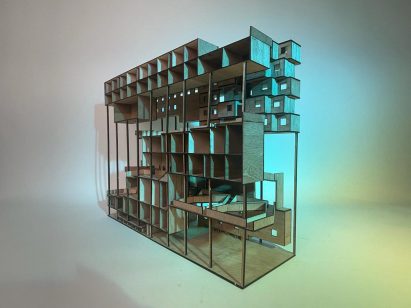 photo of an architecture model
