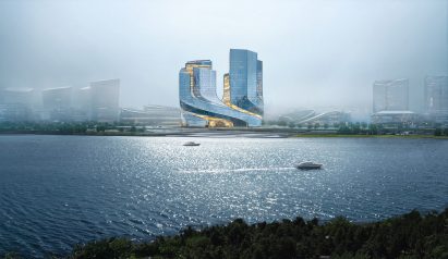 Render of Qianhai Bay