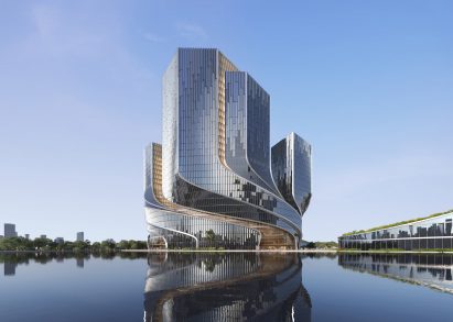 Twisting towers in Shenzhen for Tencent
