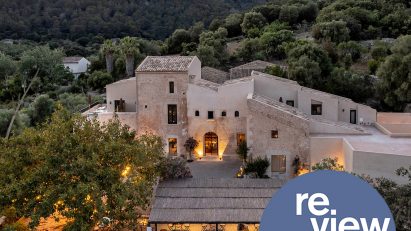 The Lodge in Mallorca with 2023 review overlay