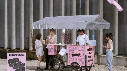 The ORGANic Club mobile street-food stall for offal by Ziyi Lian
