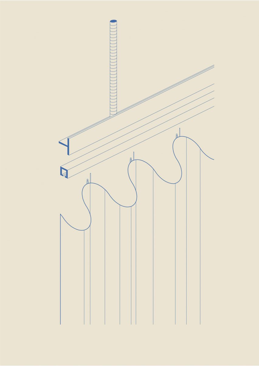 Tienda Mayor staircase drawing