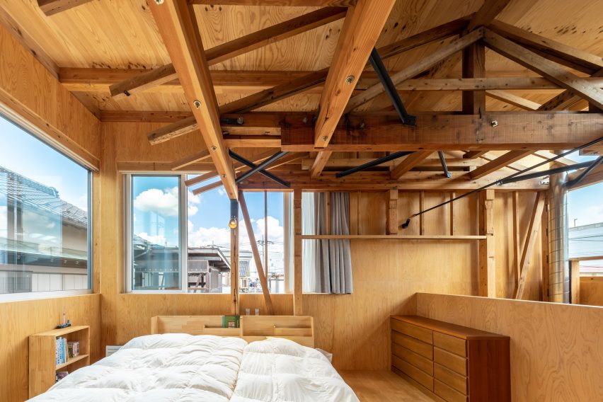 Bedroom in Father & Son House