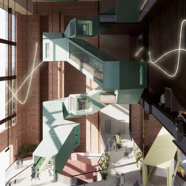 Multi-level structure in lofty space