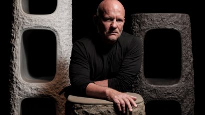 Vincent Van Duysen with stone furniture