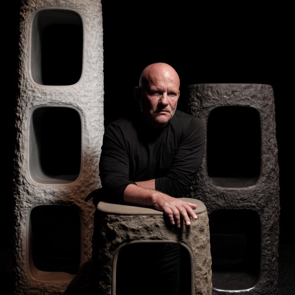 Vincent Van Duysen with stone furniture