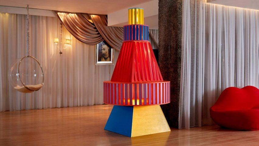 Yinka Ilori Christmas tree