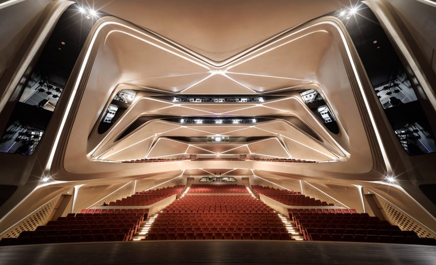 Zhuhai Jinwan Civic Art Centre by Zaha Hadid Architects