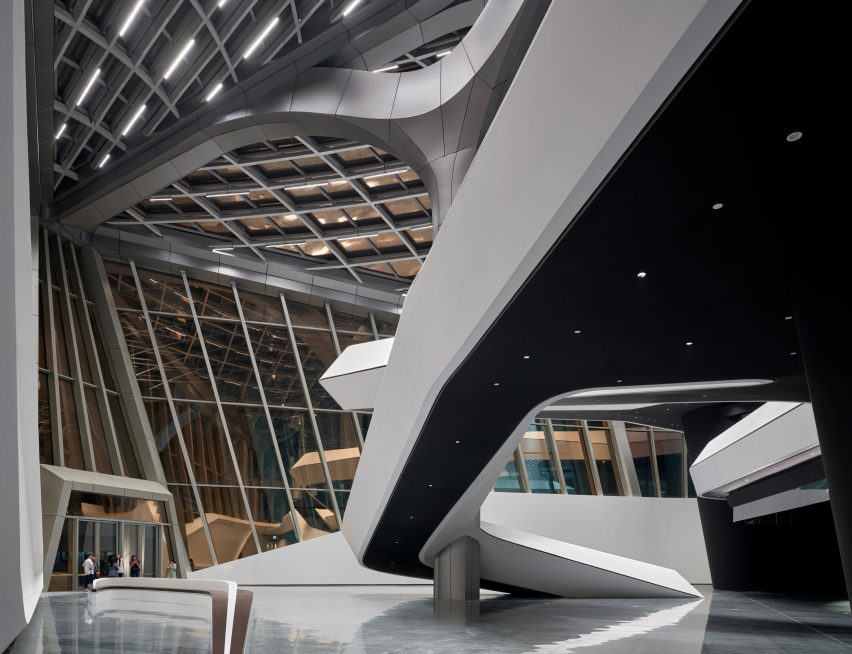 Zhuhai Jinwan Civic Art Centre by Zaha Hadid Architects