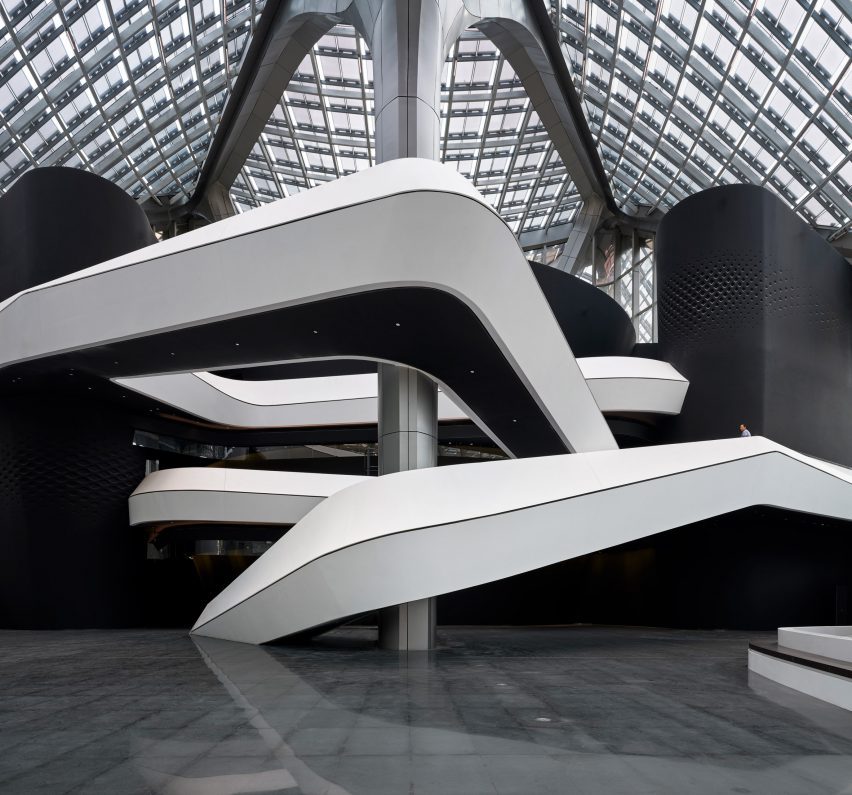 Zhuhai Jinwan Civic Art Centre by Zaha Hadid Architects