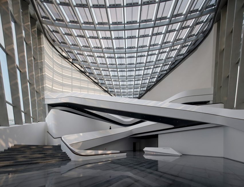Zhuhai Jinwan Civic Art Centre by Zaha Hadid Architects