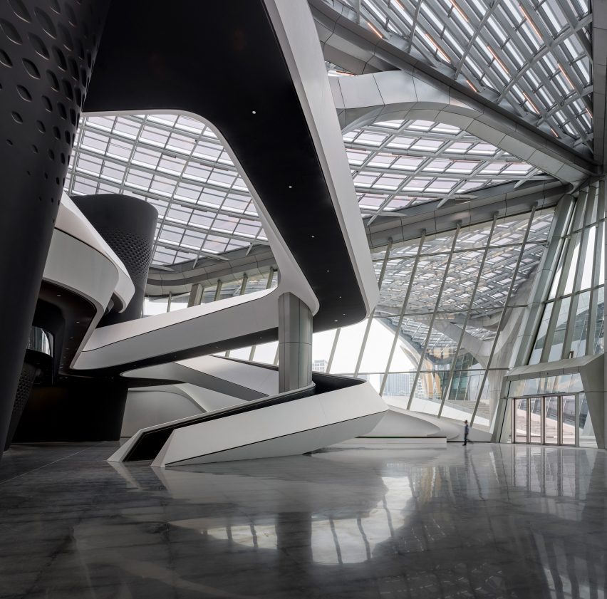 Zhuhai Jinwan Civic Art Centre by Zaha Hadid Architects