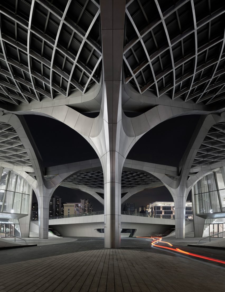 Zhuhai Jinwan Civic Art Centre by Zaha Hadid Architects