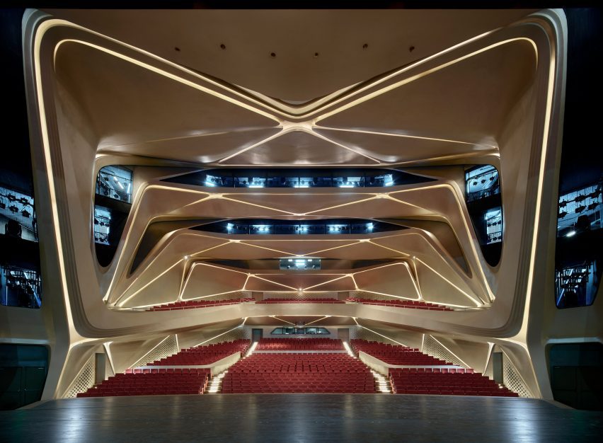 Zhuhai Jinwan Civic Art Centre by Zaha Hadid Architects