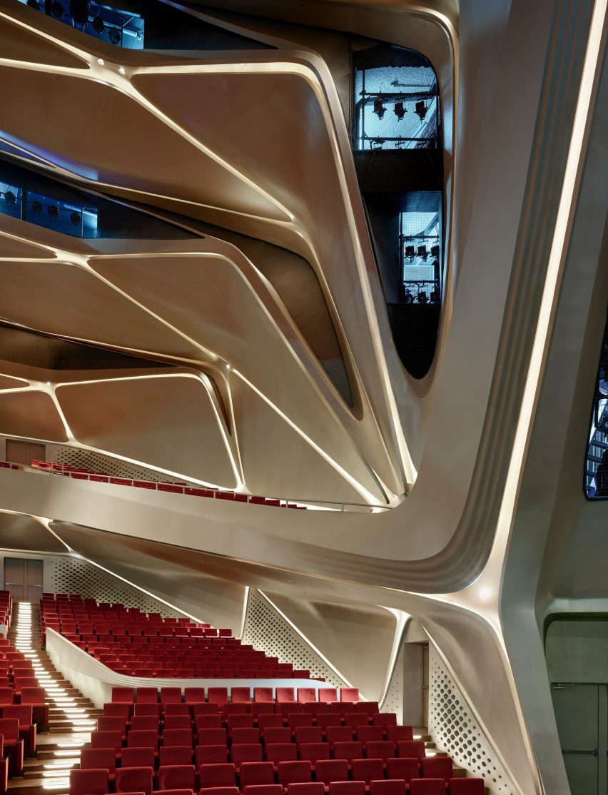 Zhuhai Jinwan Civic Art Centre by Zaha Hadid Architects