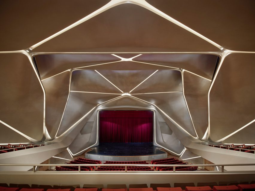 Zhuhai Jinwan Civic Art Centre by Zaha Hadid Architects