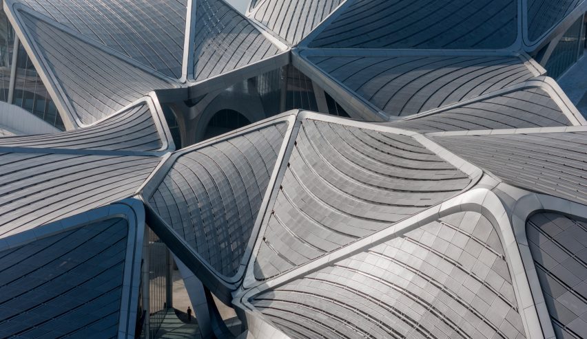 Zhuhai Jinwan Civic Art Centre by Zaha Hadid Architects