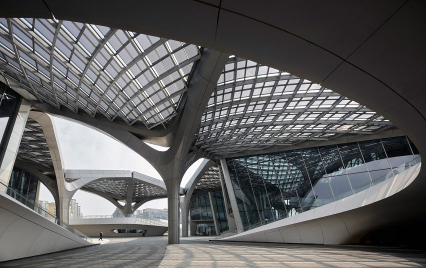 Zhuhai Jinwan Civic Art Centre by Zaha Hadid Architects