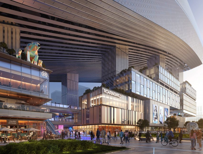 Huafa Snow World development in Shenzhen