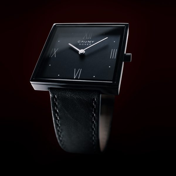 Cauny watch in Moneo Black