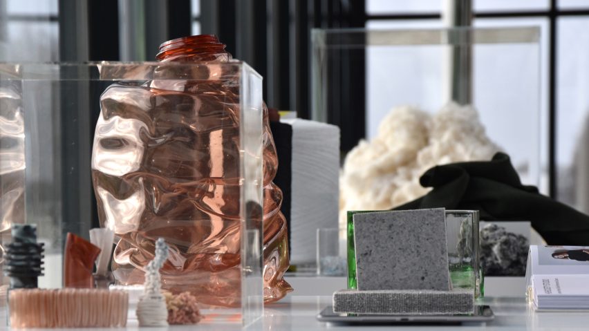 Photo of objects designed by Ege Carpets and Gabriel