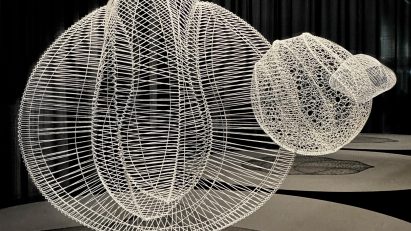 Volumetric object as part of Sense of Surface installation