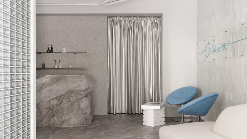 Laser Clinic Interiors in Ukraine by Anastasiia Tempynska