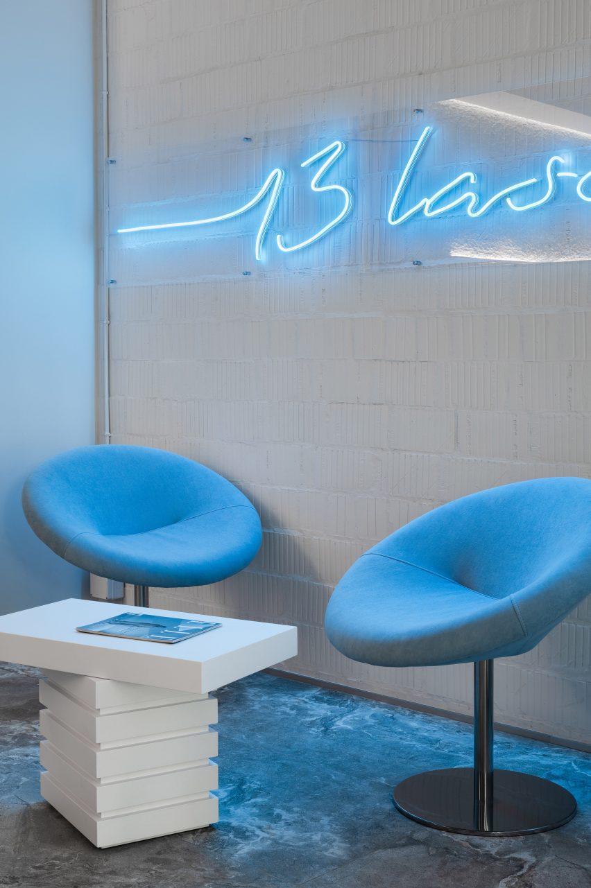 Laser Clinic Interiors in Ukraine by Anastasiia Tempynska