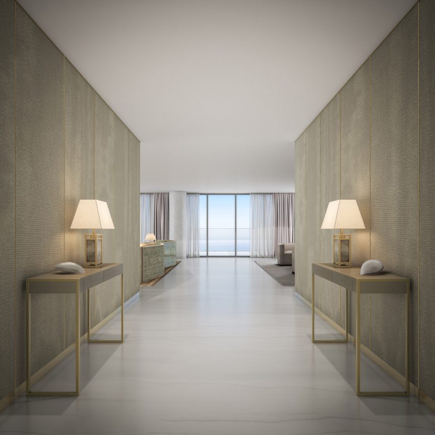 Armani Beach Residences at Palm Jumeirah in Dubai