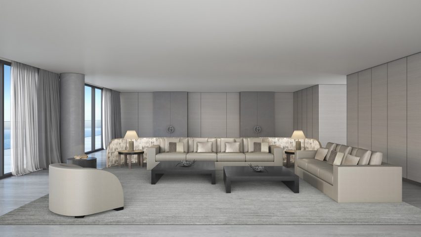 Armani Beach Residences at Palm Jumeirah in Dubai