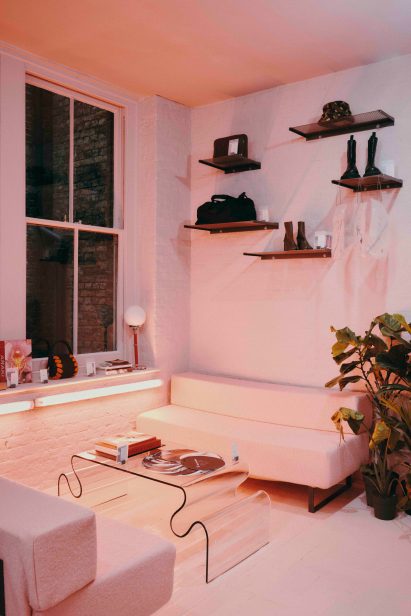 Pink floor in Aro Archive