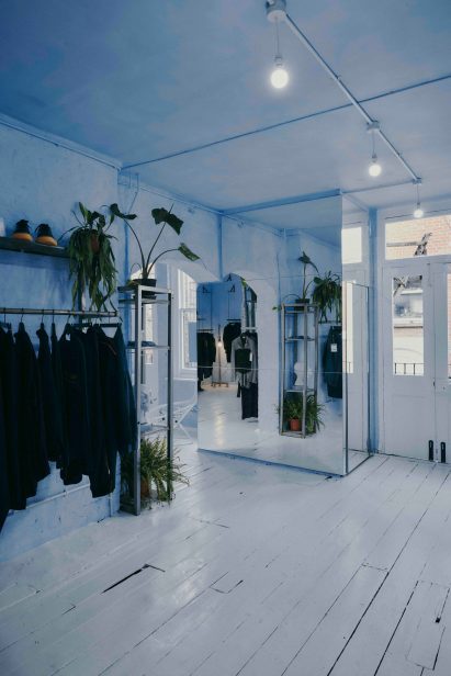 Blue floor in Aro Archive