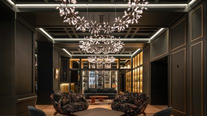 Lobby of Art Legacy Hotel in Lisbon