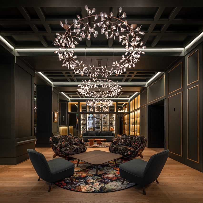 Lobby of Art Legacy Hotel in Lisbon