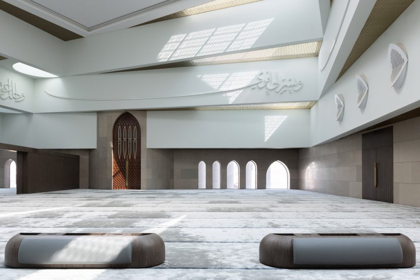 Interior of the Mamluki Lancet Mosque