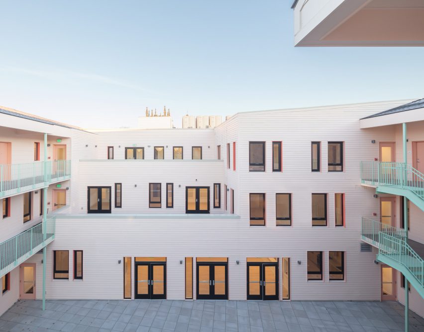 Bay State Cohousing complex by French 2D