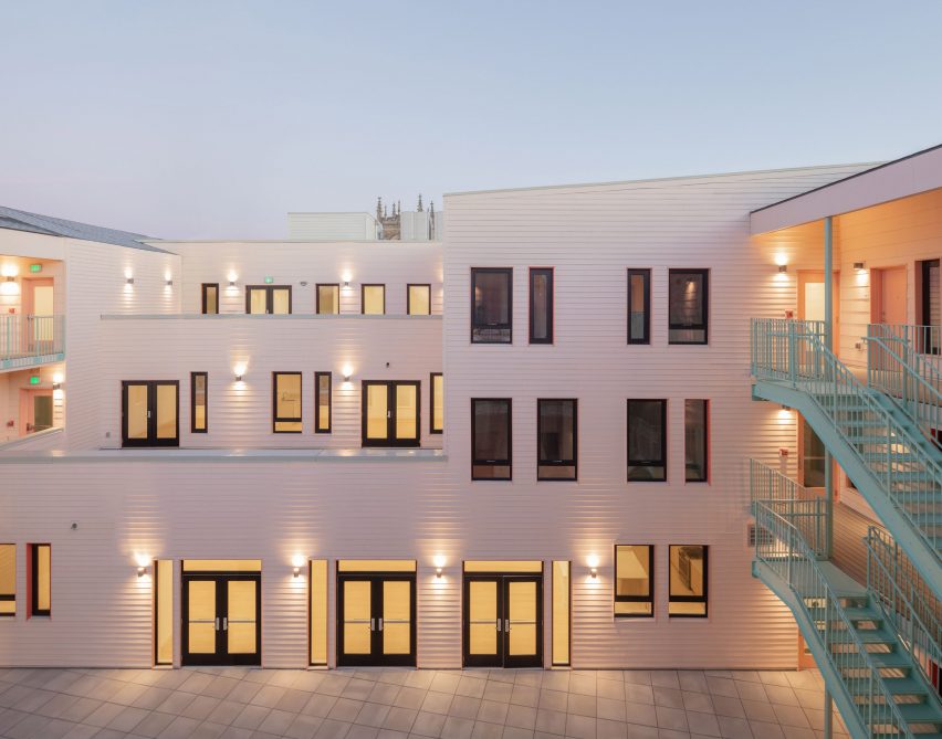 Bay State Cohousing complex by French 2D