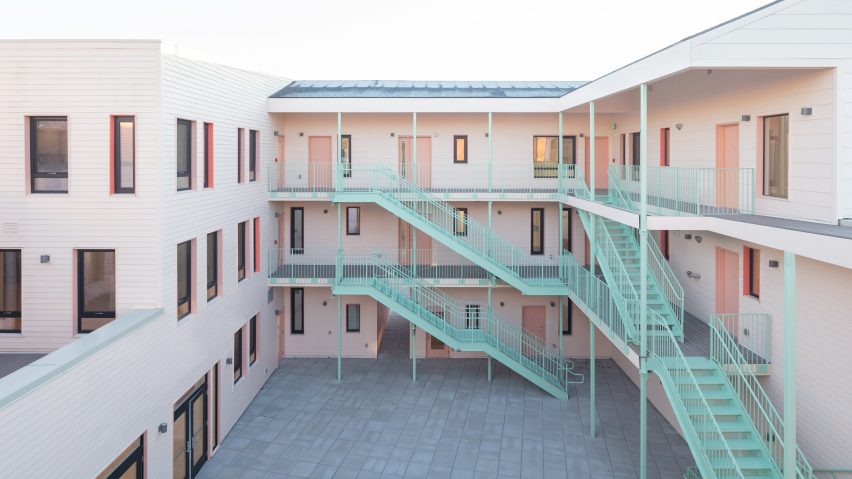 Bay State cohousing by French 2D