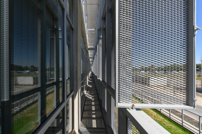 In between two envelopes of a building