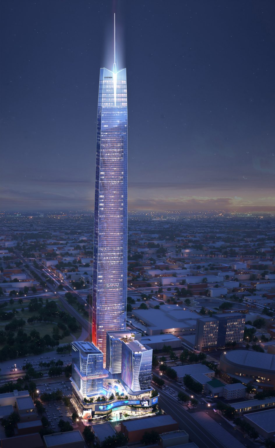 Legends tower