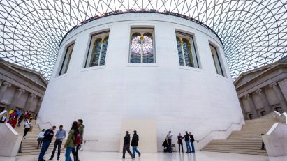 Interior view of British Museum