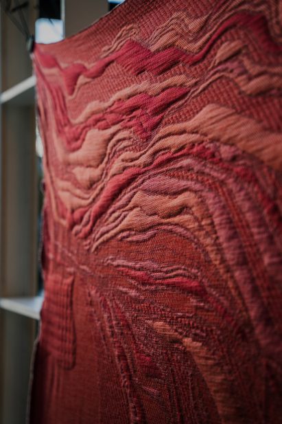 Textile created in Byborre Create workshop