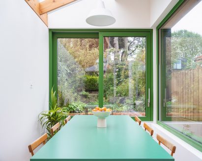 Interior of Camberwell Cork House by Delve Architects