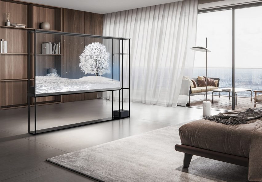 Transparent tv by LG