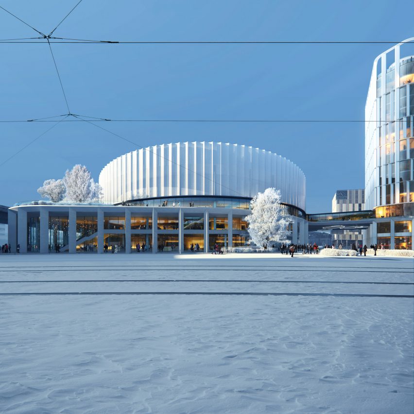 Multi-purpose arena in Bergen, Norway by CF Møller Architects