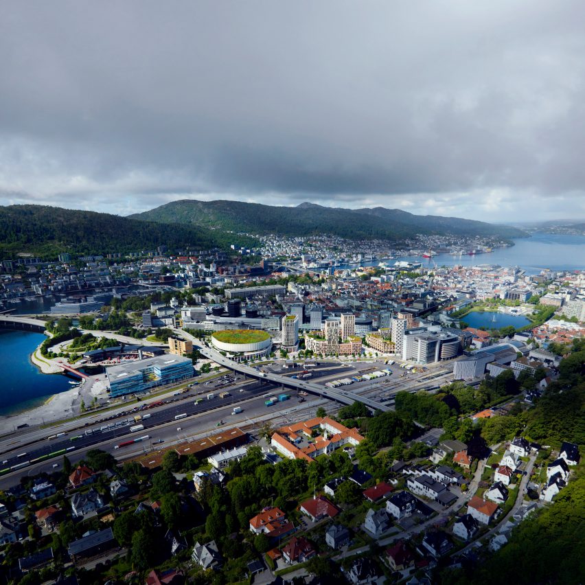 Multi-purpose arena in Bergen, Norway by CF Møller Architects